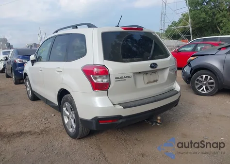 2015 Subaru Forester 2.5I Premium from USA, damaged, VIN JF2SJAFC2FH442335